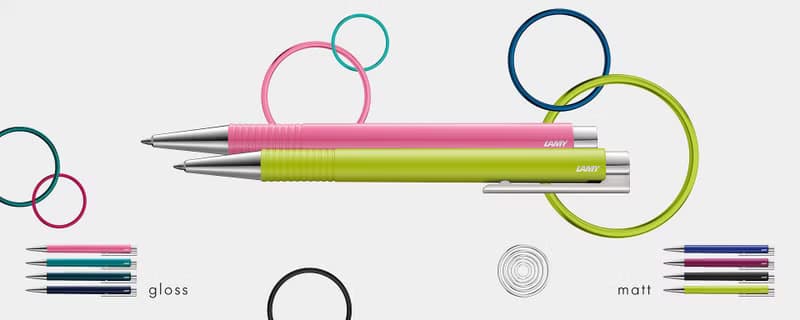 全球台灣獨家 / LAMY 原子筆 A6 鋼筆用筆記本禮盒 - LOGO