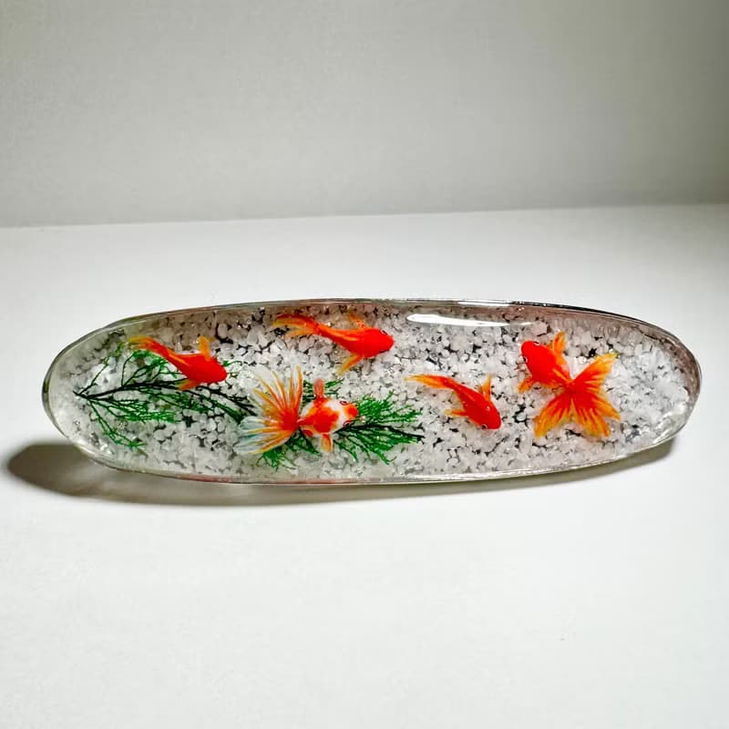 接單製作　金魚　髮飾　barrette