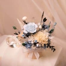 【海洋與莊園】 永生花 乾燥花 擴香盆花 / 共2款 開幕 新居 辦公