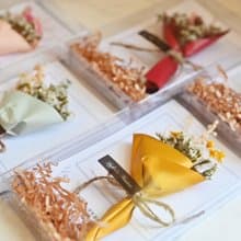 畢業禮物-迷你花束卡片