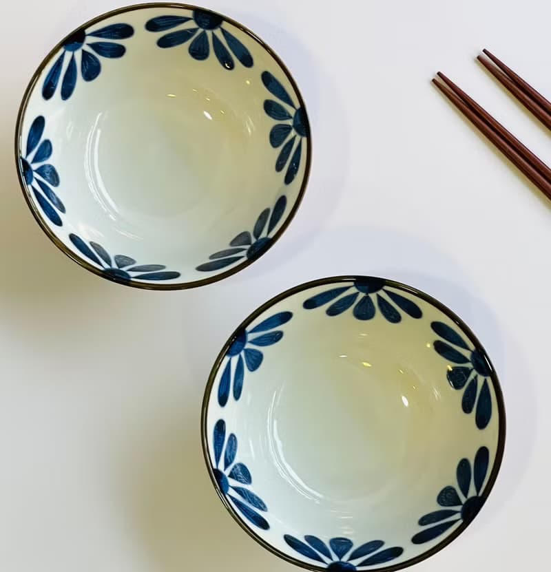 【結婚禮】美濃燒-和風十草對碗禮盒(附筷)