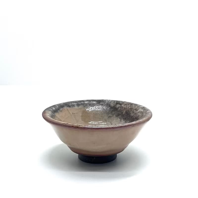 手作柴燒 志野斗笠杯JC069