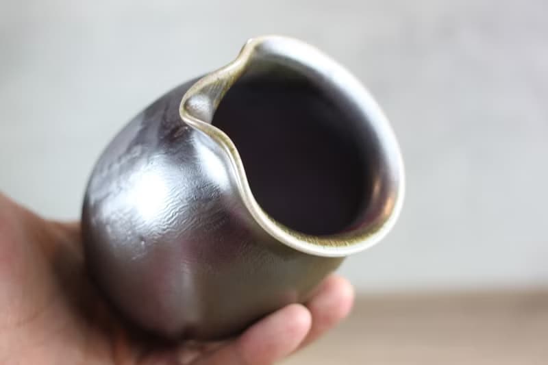 【母親節禮物】天然落灰 柴燒茶海 公道杯 名家葉敏祥手作 320ml