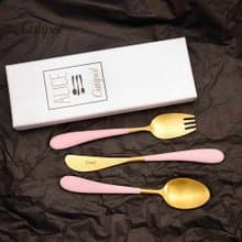 葡萄牙 Cutipol | ALICE | 粉紅金 / 兒童三件組