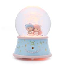 LITTLE TWIN STARS 雙子座 水晶球音樂盒 生日 情人節 彌月禮物