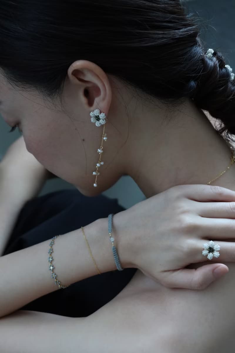 晨曦雛菊手鍊\手工手鍊 花 可愛 水晶 日系