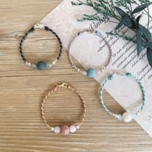 | 擴香石 | 訂製 x 純銀 x 蠟線 x 手環 x 手鍊 x 好做作