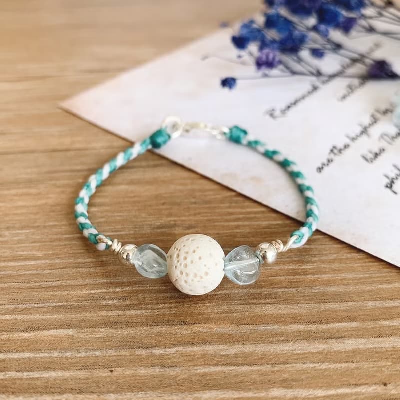 | 擴香石 | 訂製 x 純銀 x 蠟線 x 手環 x 手鍊 x 好做作