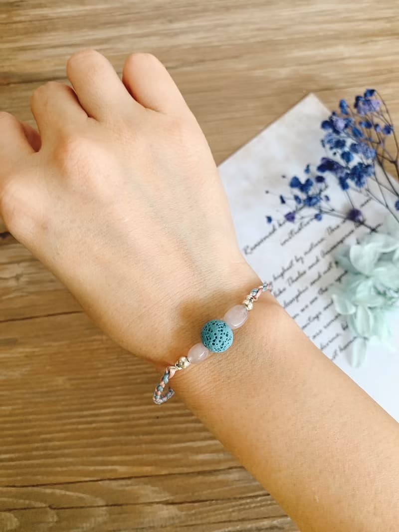 | 擴香石 | 訂製 x 純銀 x 蠟線 x 手環 x 手鍊 x 好做作