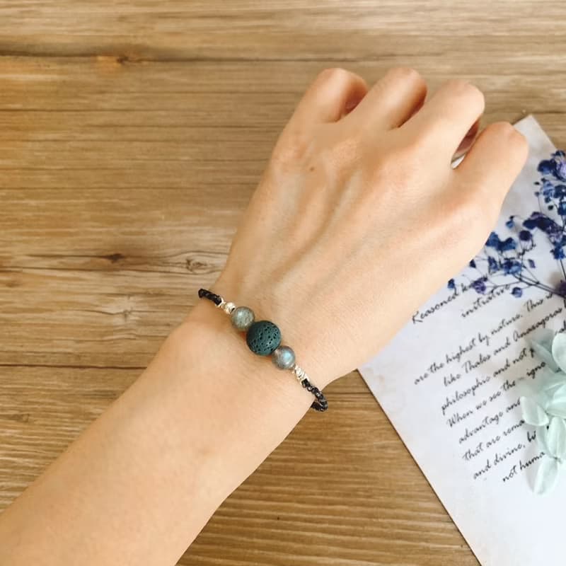 | 擴香石 | 訂製 x 純銀 x 蠟線 x 手環 x 手鍊 x 好做作