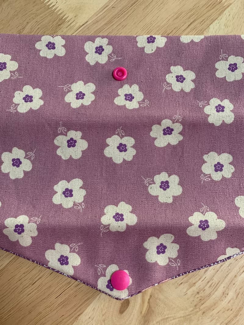 文青風環保純棉筷袋 浪漫紫羅蘭 柔情紫 日本 潮物 收纳 手作餐具