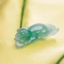 【招財神獸】冰綠翡翠貔貅擺飾 | 天然緬甸玉翡翠A貨|送禮