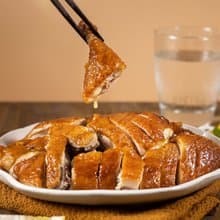 【免運快速出貨】 冷凍 | 煙燻半雞 切塊 800g 宅配美食