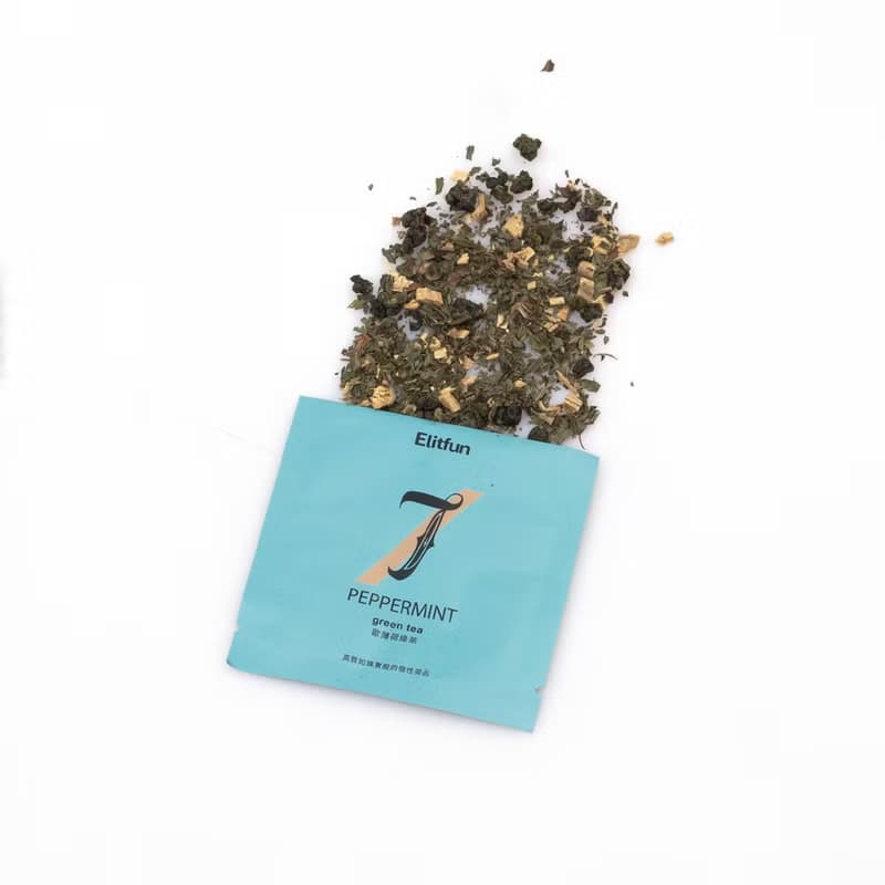 歐薄荷綠茶・沁涼清香・德國歐薄荷│禮盒茶包10入