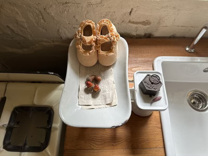 neko haebomi1001 baby&kids shoes (Beige)