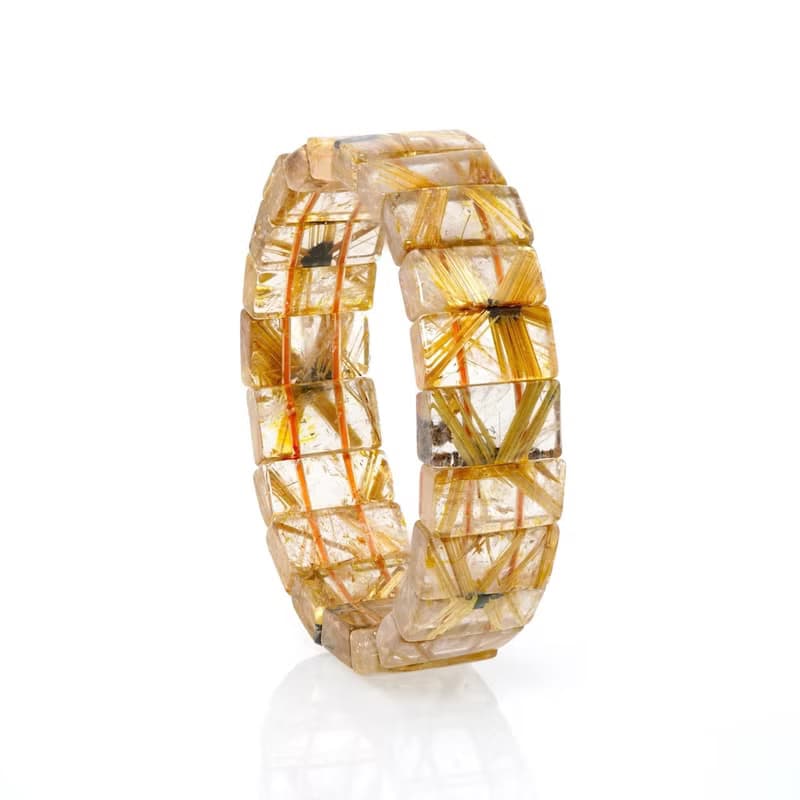 寶麗金珠寶-天然鈦晶手排