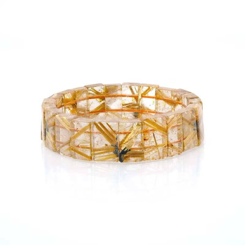 寶麗金珠寶-天然鈦晶手排