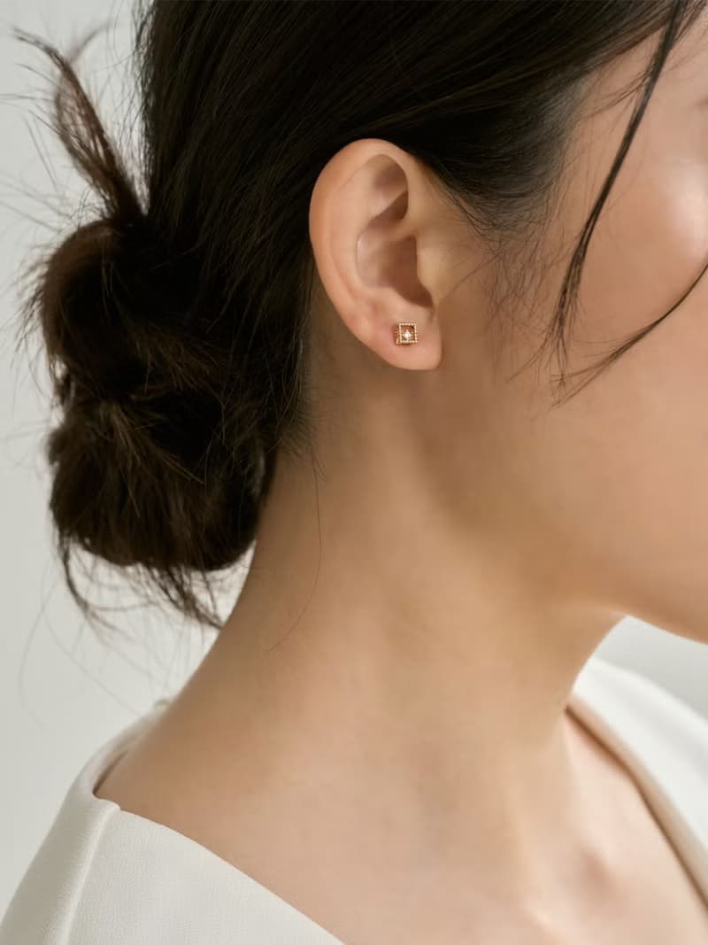 | ETHEREAL溫婉耳環 | 18K金 鑽石輕珠寶