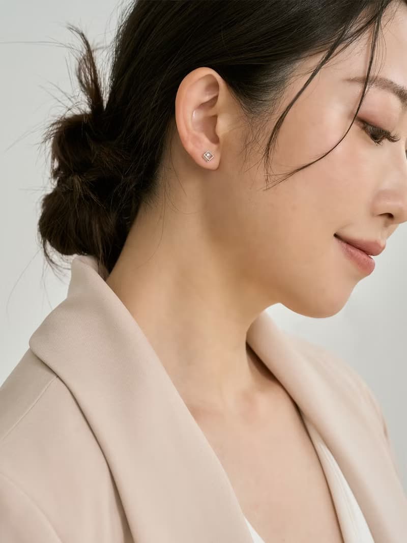 | ETHEREAL溫婉耳環 | 18K金 鑽石輕珠寶