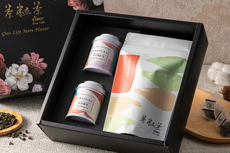 【茶粒茶】淺嚐雅致禮盒 (原片茶+三角茶包)