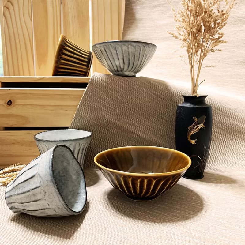 TOJIKI TONYA美濃手作茶碗 湯吞杯 茶杯
