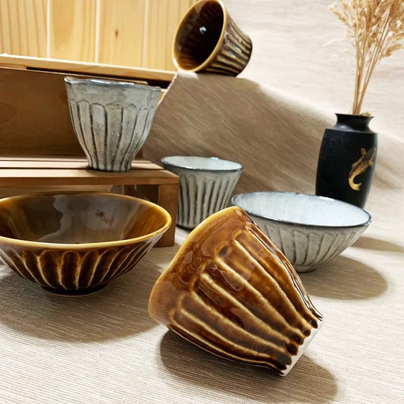 TOJIKI TONYA美濃手作茶碗 湯吞杯 茶杯