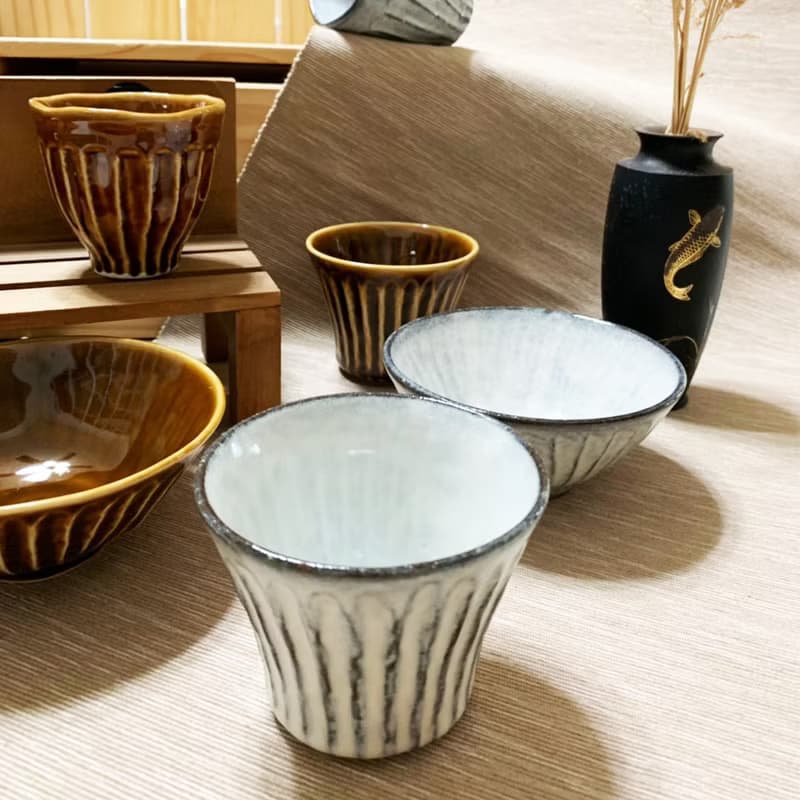 TOJIKI TONYA美濃手作茶碗 湯吞杯 茶杯