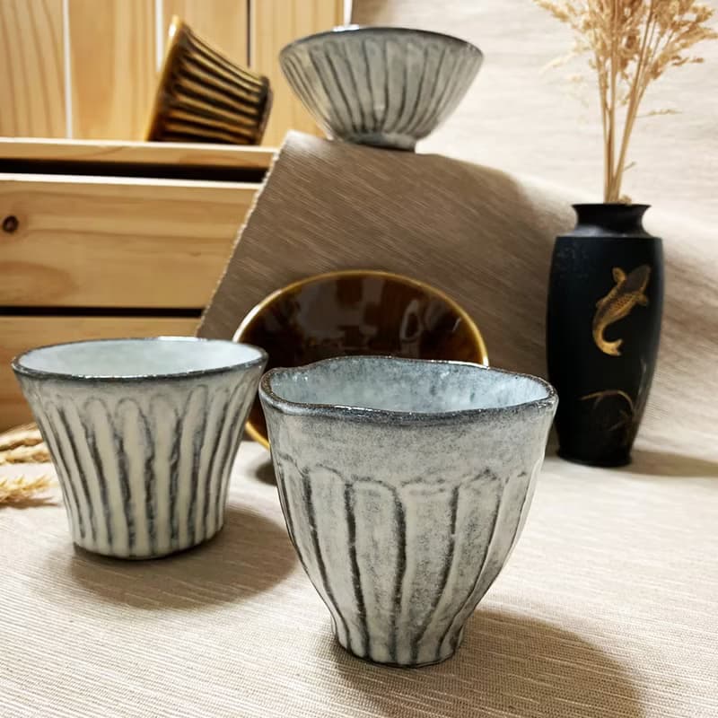 TOJIKI TONYA美濃手作茶碗 湯吞杯 茶杯