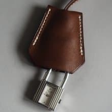 HERMÈS Kelly Clochette Watch ケリー クロシェット ウォッチ 腕時計 シルバー ブラウン ユニセックス ヴィンテージ