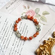 【一物一圖】阿魯沙日光石14K包金設計手鍊