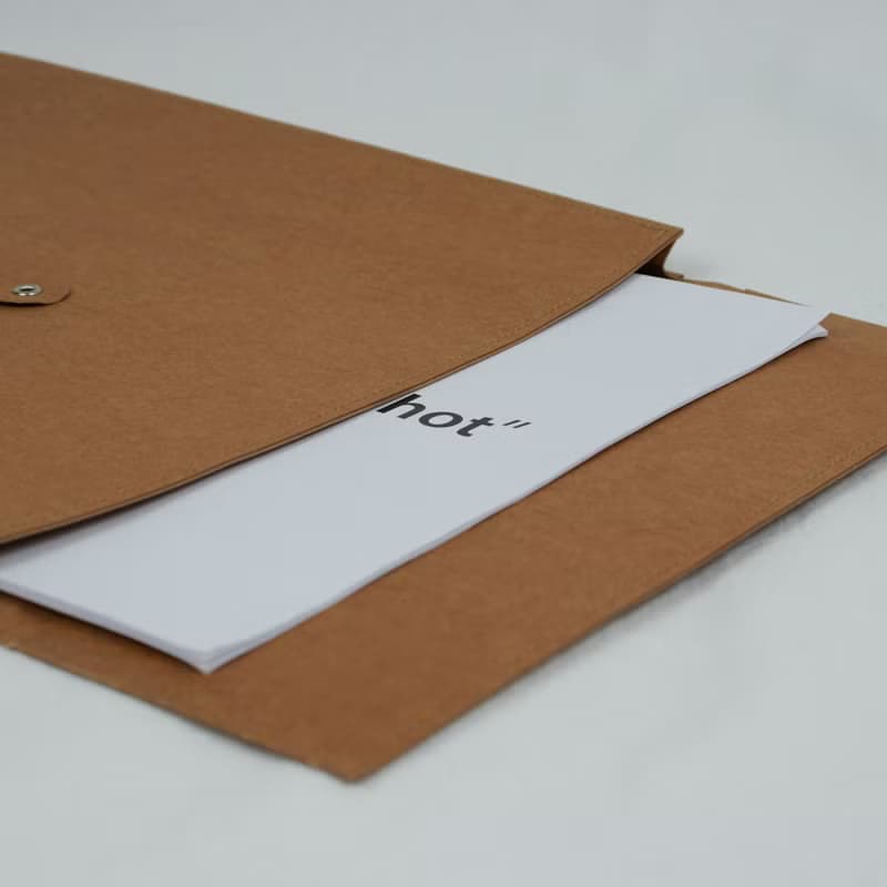 craft leather laptop pouch ver.1