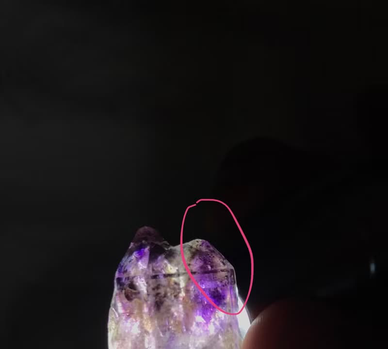 超七水晶 水膽 雙尖 紫晶 草苺晶 紫水晶原石 城堡 骨幹水晶 印記