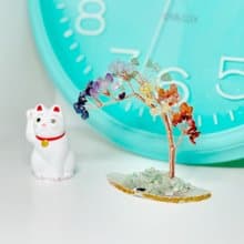 【脈輪生命之樹】七彩水晶樹 水晶許願樹