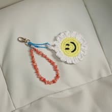 Daisy and Stone Keychain Bag Accessories