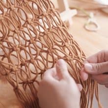 【台中】鏤空窗花編織包 初學者 基礎課程