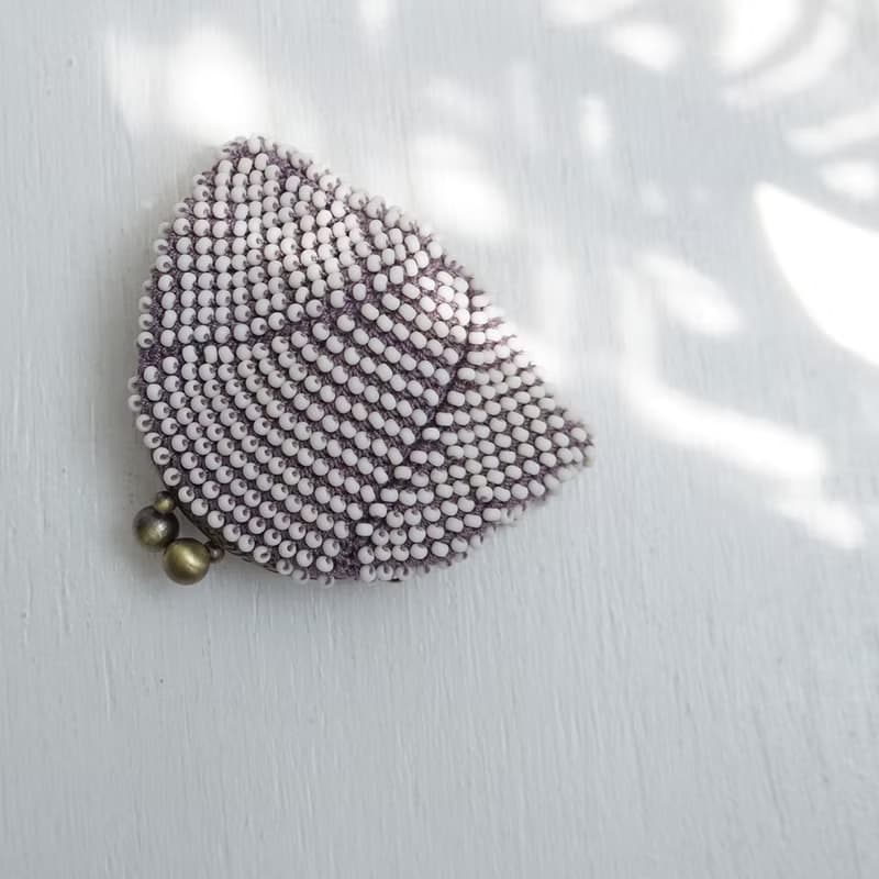 Ba-ba (m) Beads crochet coinpurse No.2167