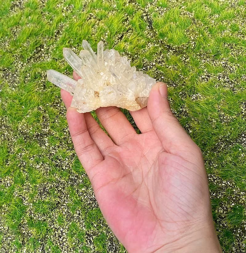 白水晶簇 天然原礦能量 療癒 開運 消磁手鍊 快速出貨 入厝禮物