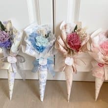 現貨/永生康乃馨/康乃馨甜筒花束/韓式花束/韓式康乃馨/母親節花