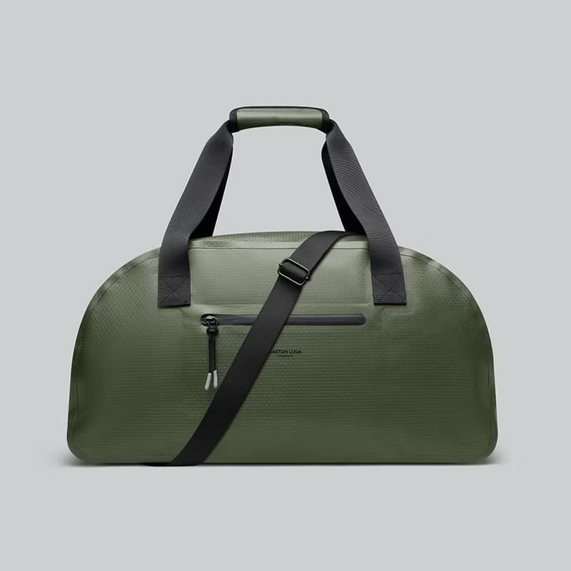 Gaston Luga Lightweight DuoSeal Duffel 休閒行李袋-橄欖綠