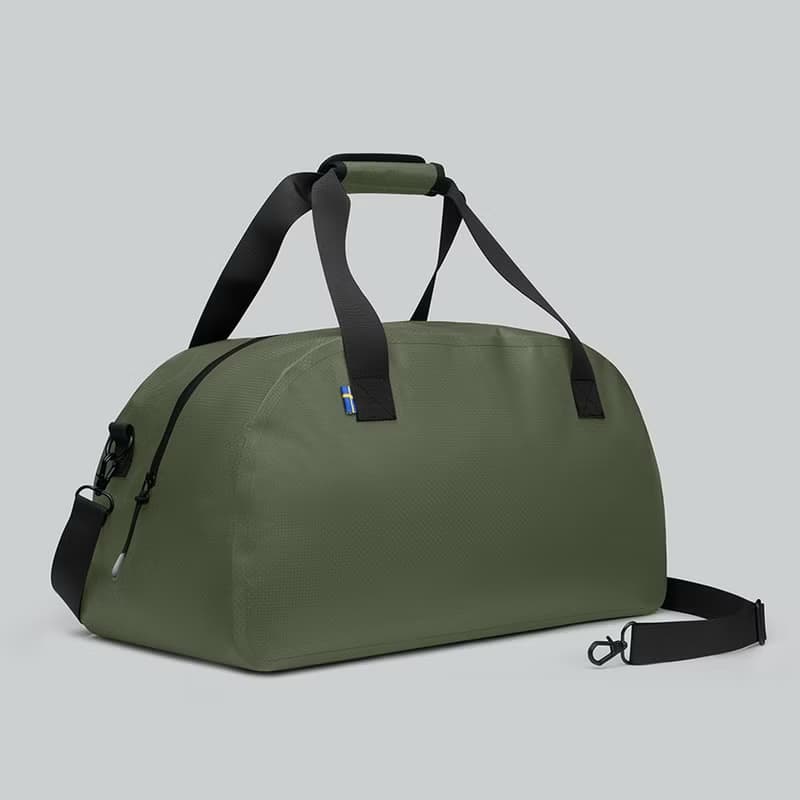 Gaston Luga Lightweight DuoSeal Duffel 休閒行李袋-橄欖綠