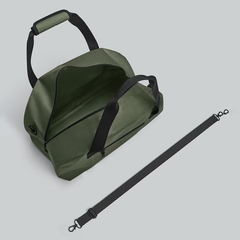 Gaston Luga Lightweight DuoSeal Duffel 休閒行李袋-橄欖綠