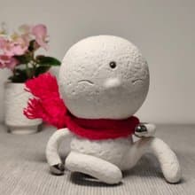 【自在沙彌】禪意擺飾雕塑 居家療癒陶藝擺件