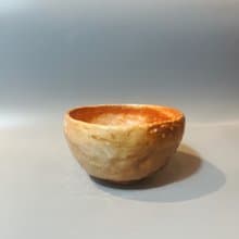 柴燒志野金彩茶碗 / 水方 / 小平凡手作