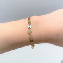 │日常│幸運金片 • 14kgf • 手鍊 • 可調式手鍊 • 注金