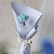 藝術染康乃馨 3色 單朵鮮花束 2025母親節