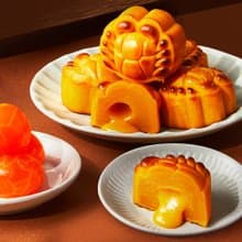 (預購)【錦霞樓】錦甘蟹流心奶黃月餅禮盒(6入)