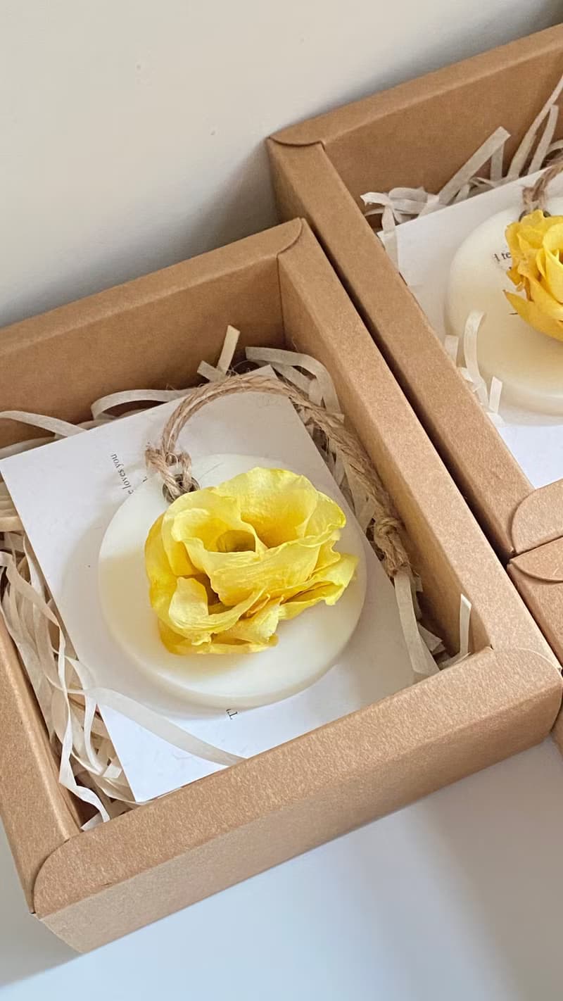 【香磚】花環香磚 香氛蠟片 伴娘禮/婚禮小物/質感小物
