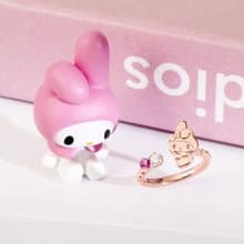 Small Gift for U系列-My Melody 美樂蒂禮物純銀戒指