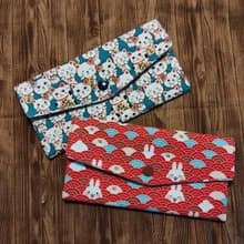 雙層紅包袋/存摺袋/手機袋/錢包/海浪兔兔/綠招財貓