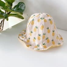 旺旺鳳梨 手工雙層寶寶漁夫帽
